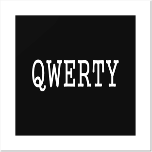 funny slogan qwerty abbreviation quotes Posters and Art